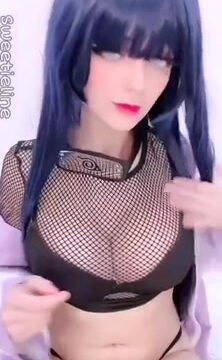 Sweetieline!!! Hinata cosplay – New nude video leakd