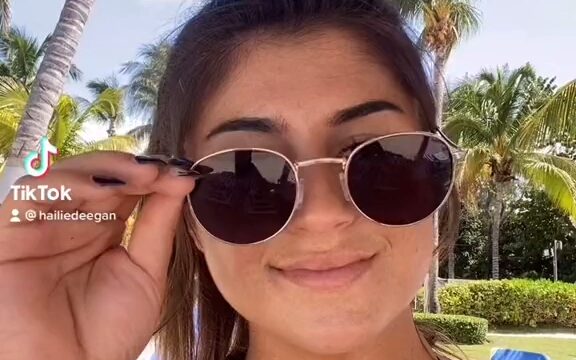 Hailie Deegan Hot nude show in beach