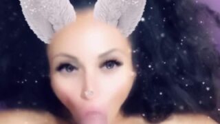 Princess Jasmine Sensual Blowjob Snapchat Video